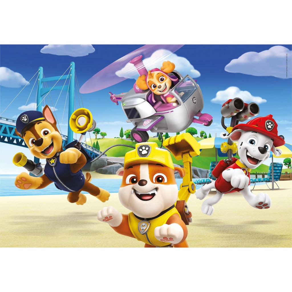 Пазл Clementoni 2 в 1 Paw Patrol. New, 2 по 60 елементів (21623) - зображення 2