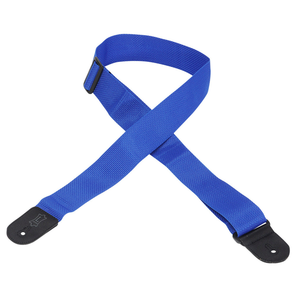 Ремінь для гітари Levy's Classics Series Polypropylene Guitar Strap Royal Blue (M8POLY-ROY) - зображення 3