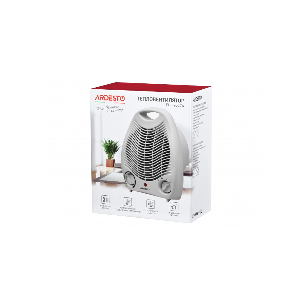Обігрівач Ardesto FHJ-2000W - зображення 5
