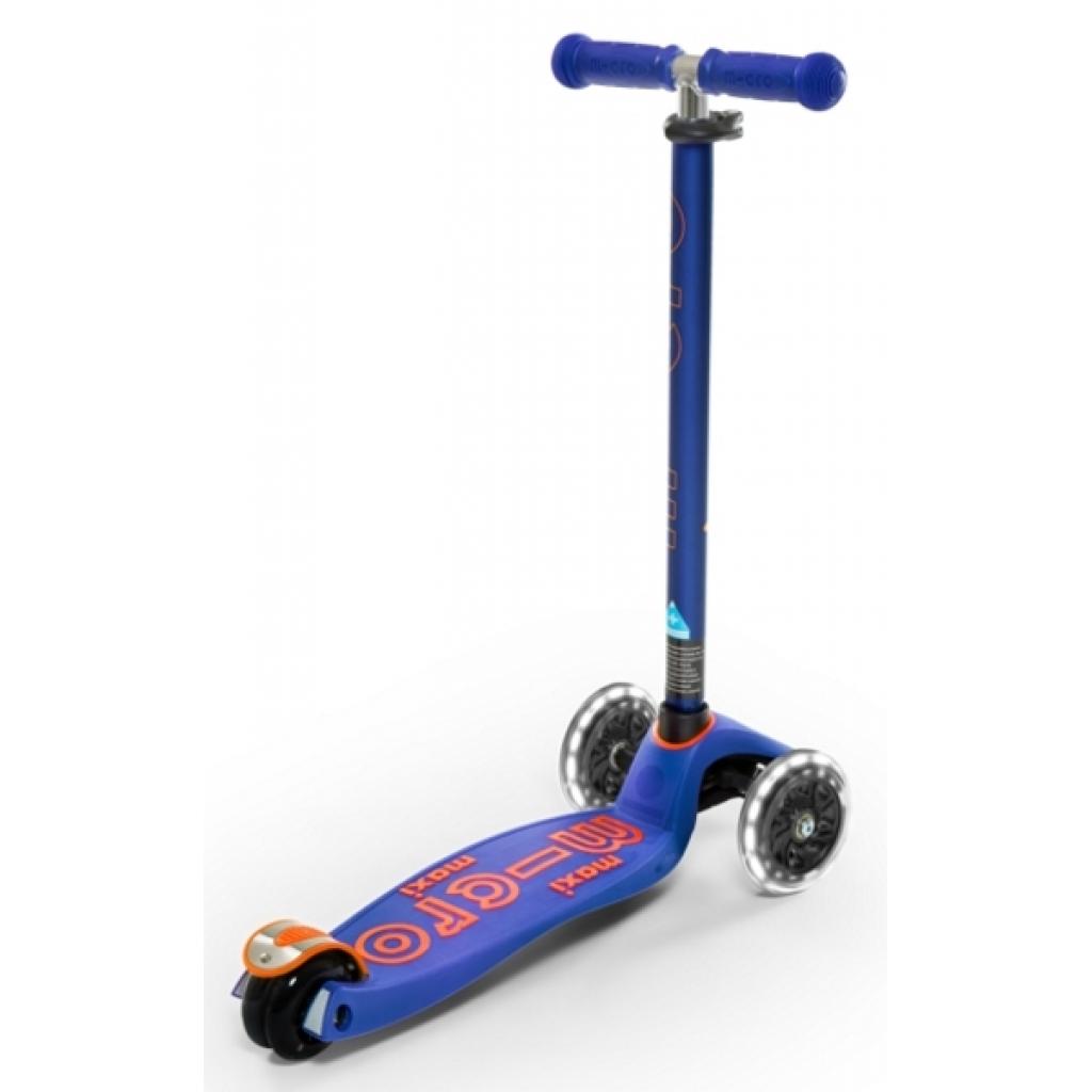 Самокат Micro Maxi Deluxe Blue LED (MMD067) - зображення 2