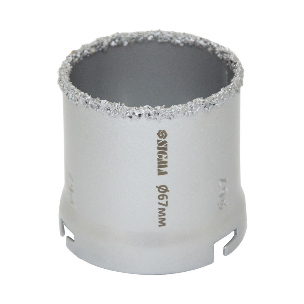 Коронка Sigma кільцева з вольфрамовим напиленням 67мм (1512151) - зображення 1