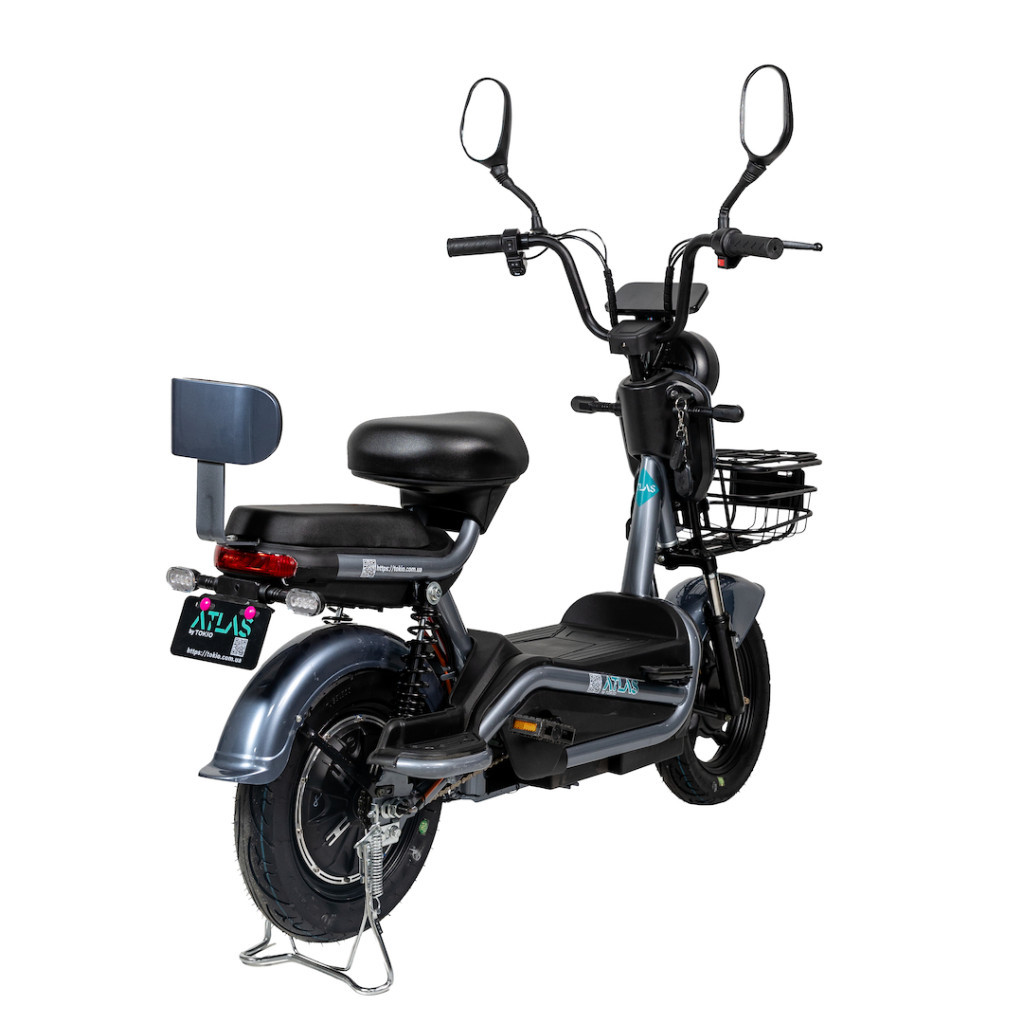 Електроскутер Atlas Elegant Grey (2025) - зображення 4