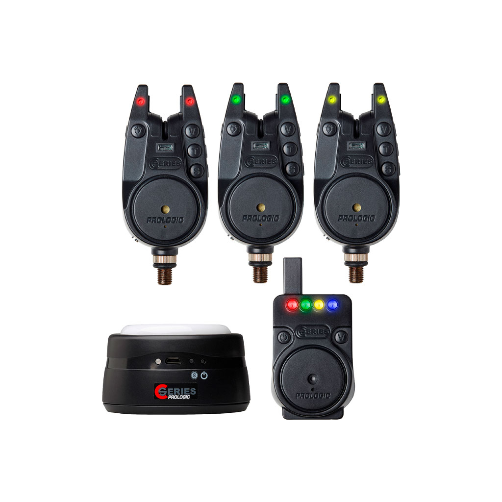 Індикатор клювання Prologic C-Series Alarm 3+1+1 Red Green Yellow (1846.16.94) - зображення 1