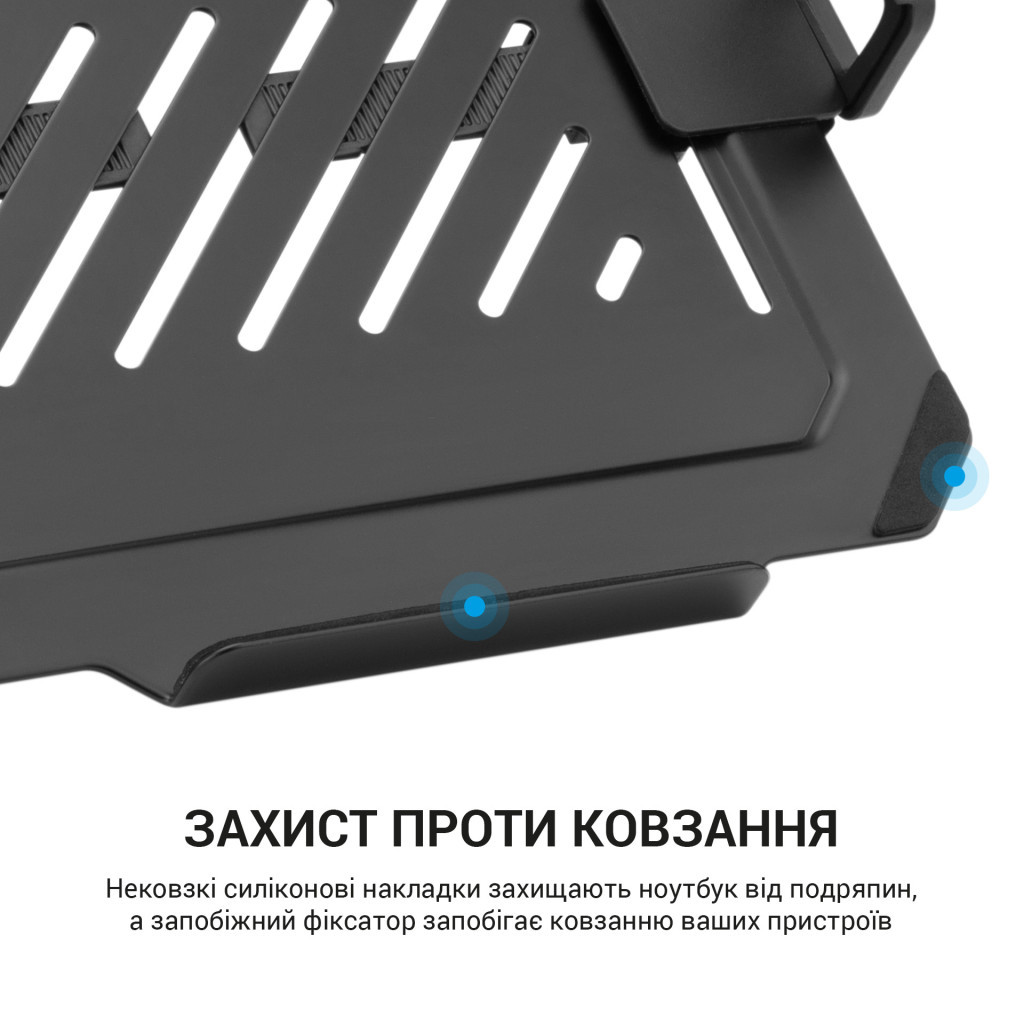 Підставка до ноутбука OfficePro для кронштейнів VESA 75x75,100x100 (LH313B) - зображення 9