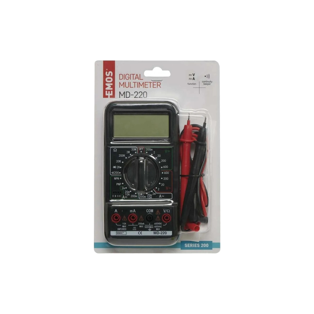 Цифровий мультиметр EMOS M2092 - зображення 3