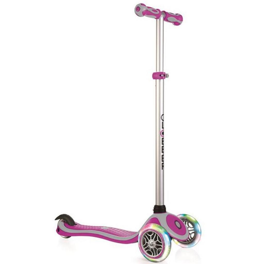 Самокат Globber PRIMO PLUS LIGHTS Ліловий (442-114-2) - зображення 1
