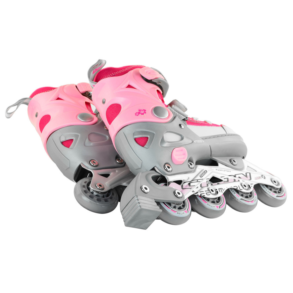 Роликові ковзани Action Anny Рожеві 33-36 (PW-126B-13-2PINK/33-36) - зображення 10