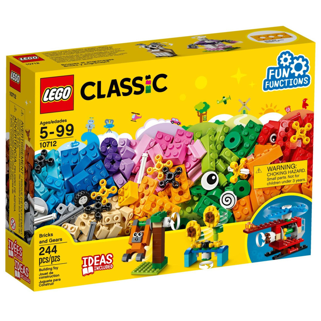 Конструктор LEGO Classic Кубики та механізми (10712) - зображення 1