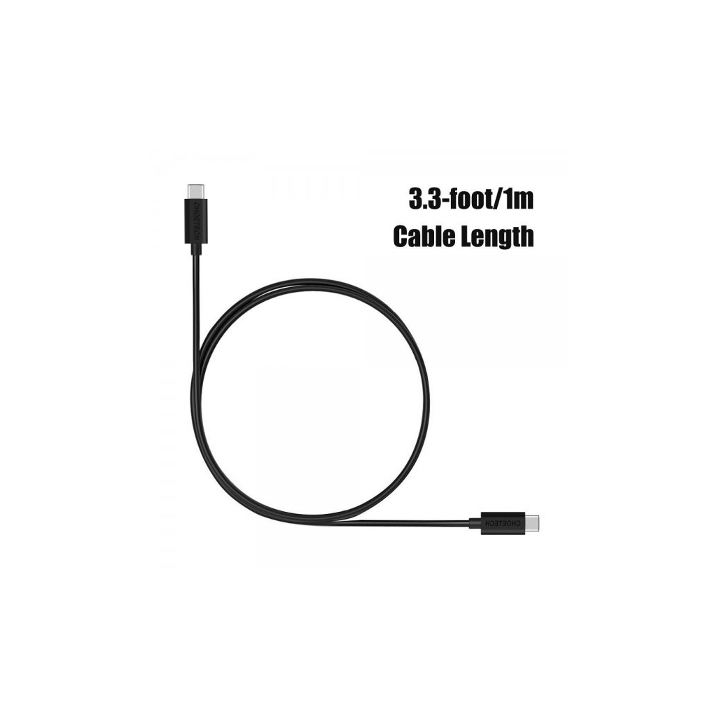 Дата кабель USB-C to USB-C 2.0m Choetech (CC0003) - зображення 5
