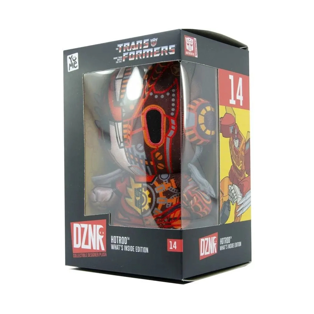 М'яка іграшка YUME колекційна Transformers - Hot Rod м'яконабивна (19623) - зображення 5