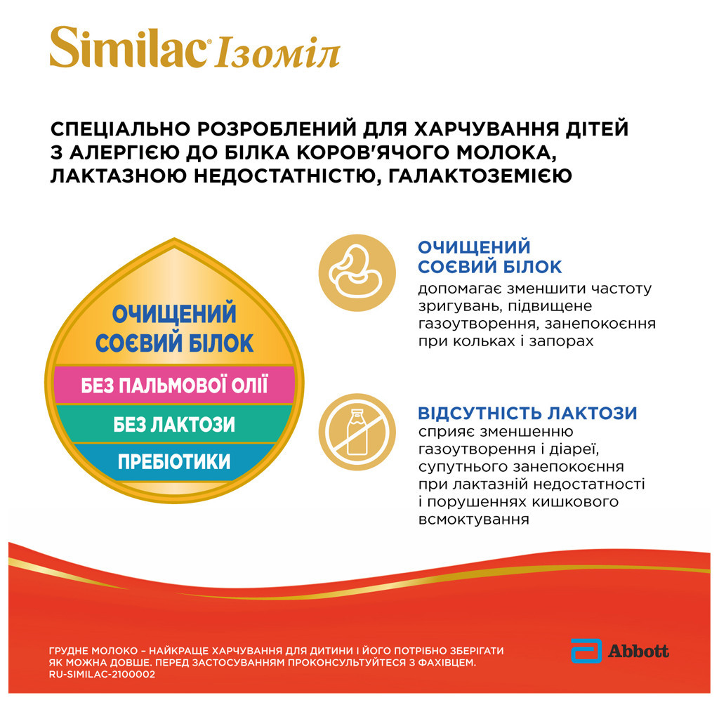 Дитяча суміш Similac Isomil 400 г (8710428001498) - зображення 5
