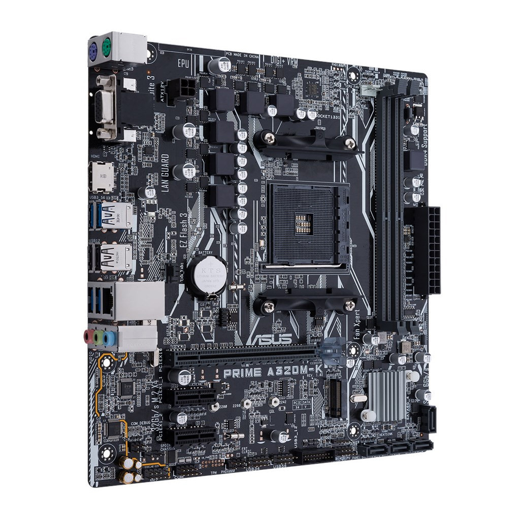 Материнська плата ASUS PRIME A320M-K - зображення 5