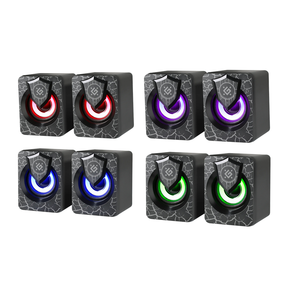 Акустична система Defender Onyx Led USB Black (65038) - зображення 6