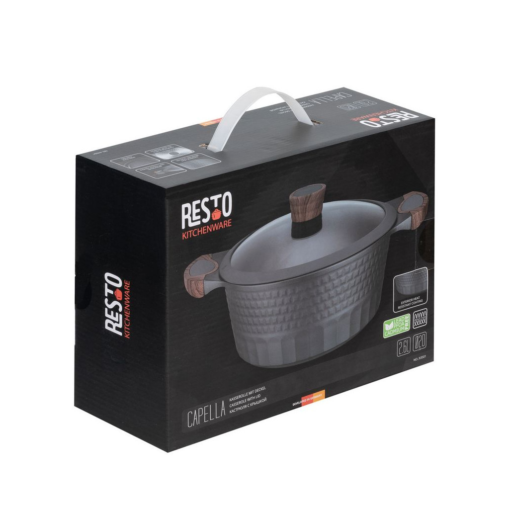 Каструля Resto Capella 20 см 2.6 л (93501) - изображение 11