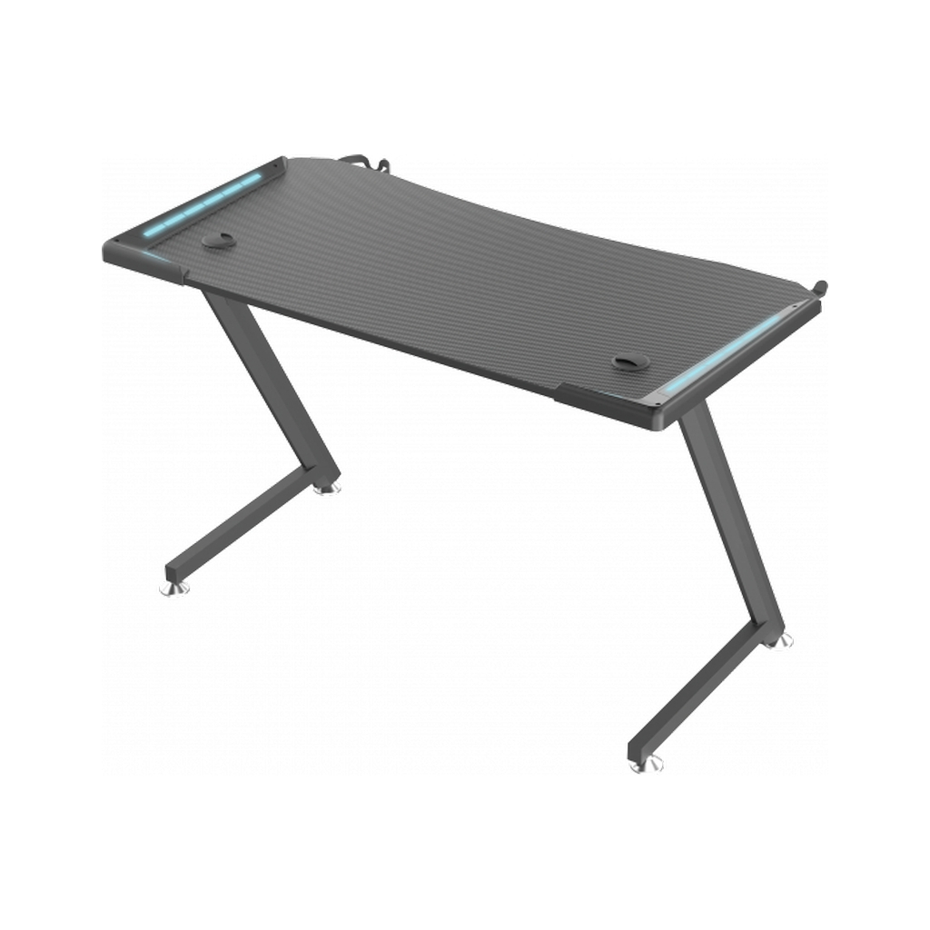 Комп'ютерний стіл GT Racer T-1216 Black (T-1216 (120x60x73) Black) - изображение 4