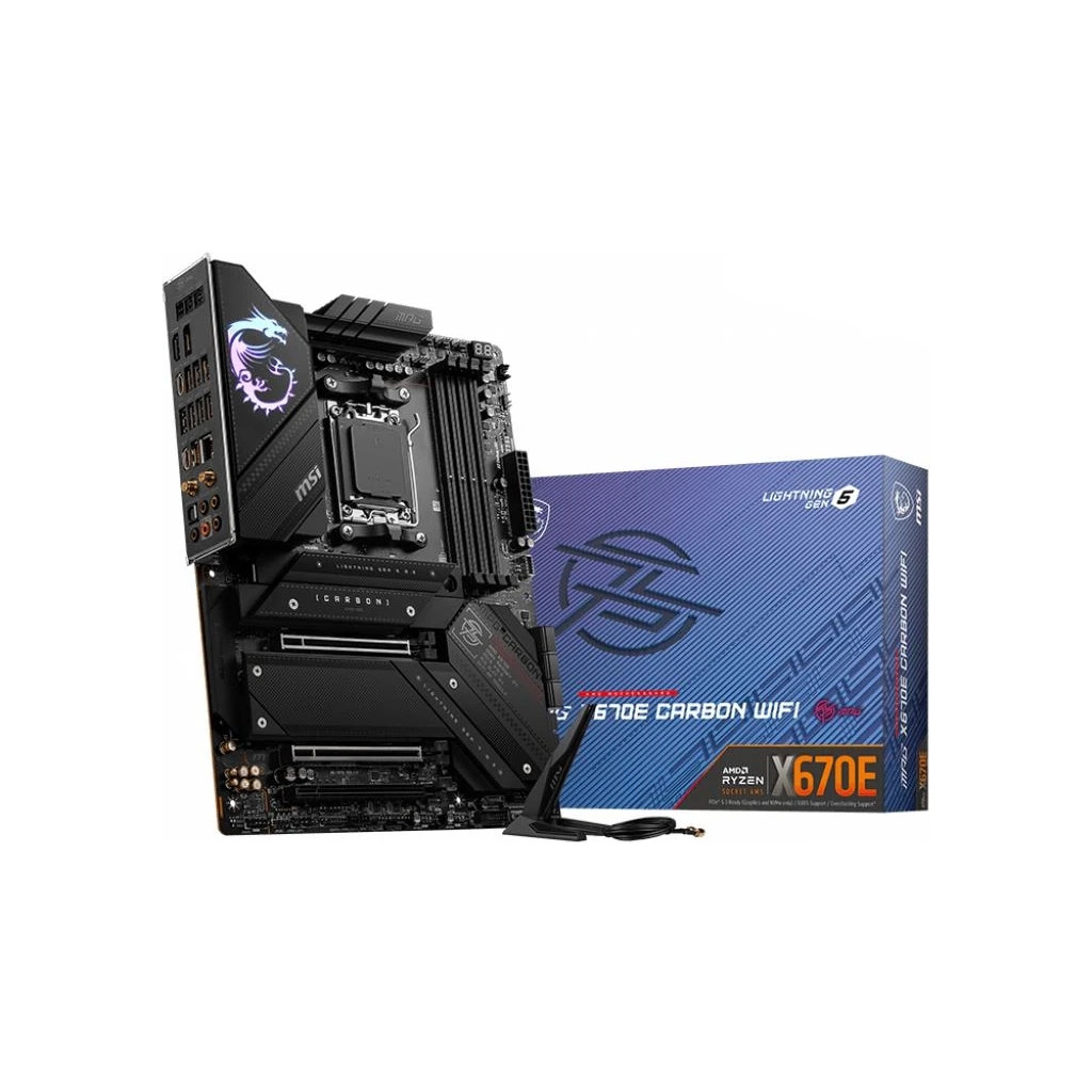 Материнська плата MSI MPG X670E CARBON WIFI - зображення 2
