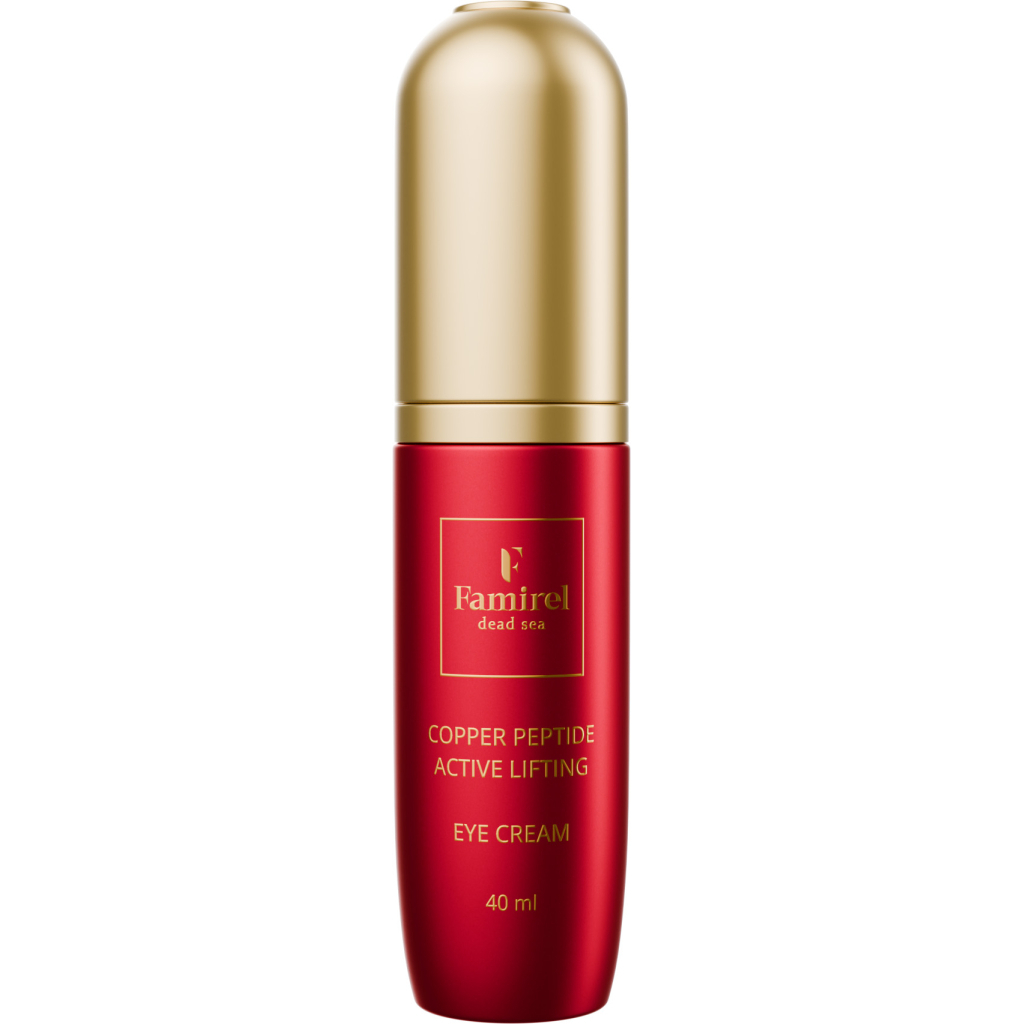 Крем для шкіри навколо очей Famirel Copper Peptide Active Lifting Eye Cream Ліфтинг-актив з пептидами 40 мл (7290114085267) - зображення 1