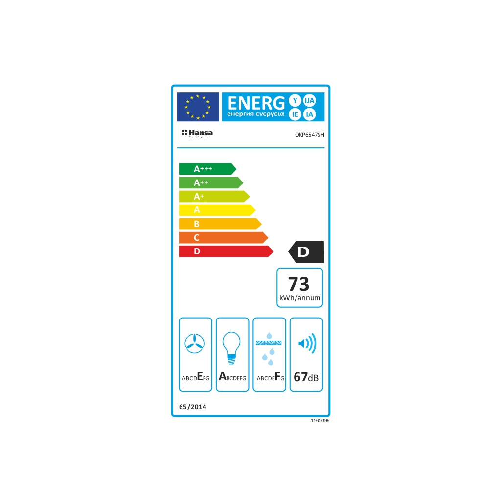 Витяжка кухонна Hansa OKP6547SH - изображение 10