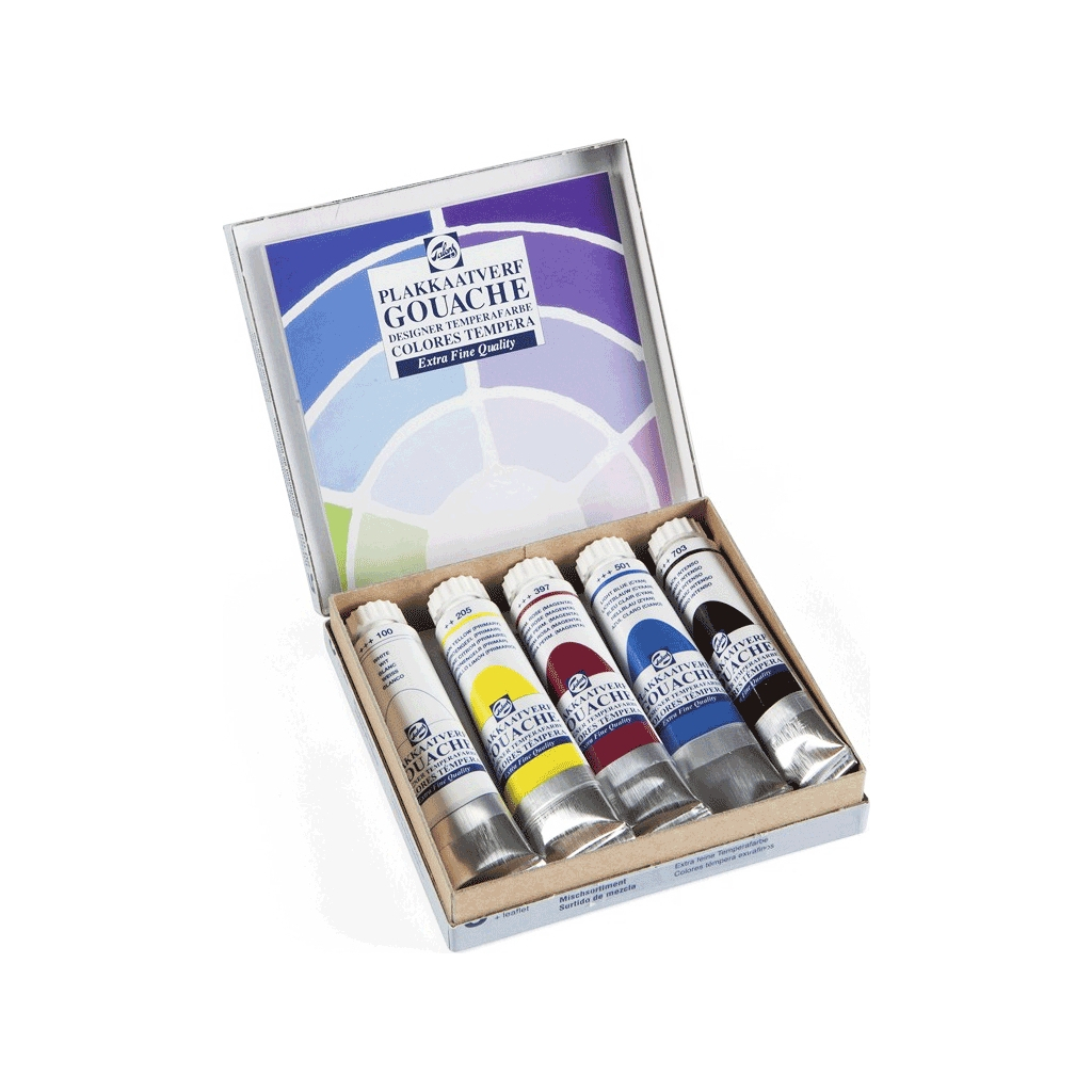 Гуашеві фарби Royal Talens Talens Mixing Set, 5 кольорів по 20 мл (8712079056124) - зображення 3