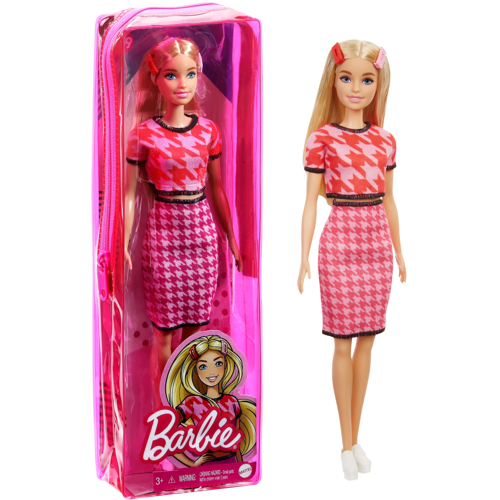 Лялька Barbie Модниця в костюмі в ламану клітинку (GRB59) - зображення 7