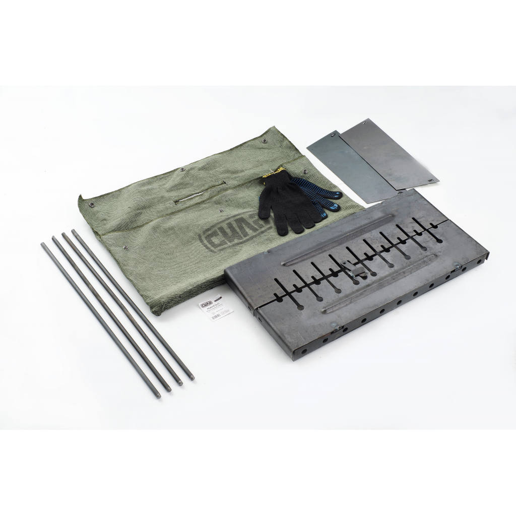 Мангал СИЛА (кейс) з чохлом та рукавичками товщина 2 (960109) - зображення 3