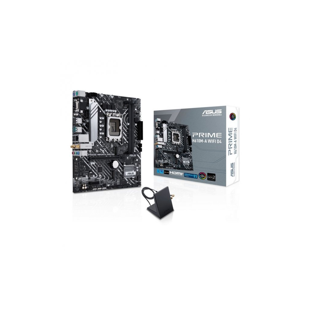 Материнська плата ASUS PRIME H610M-A WIFI D4 - зображення 1