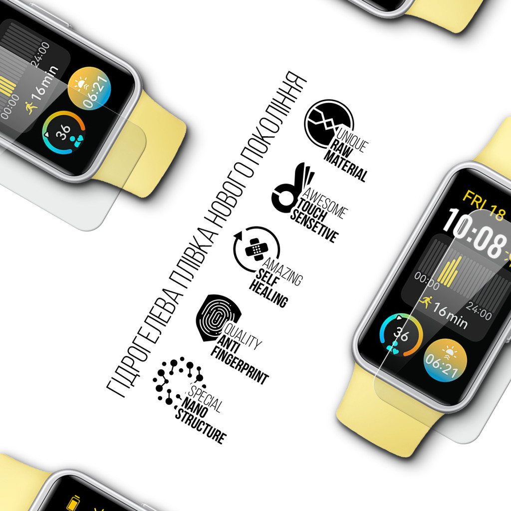 Плівка захисна Armorstandart Huawei Band 9 9 pcs (ARM78112) - зображення 2