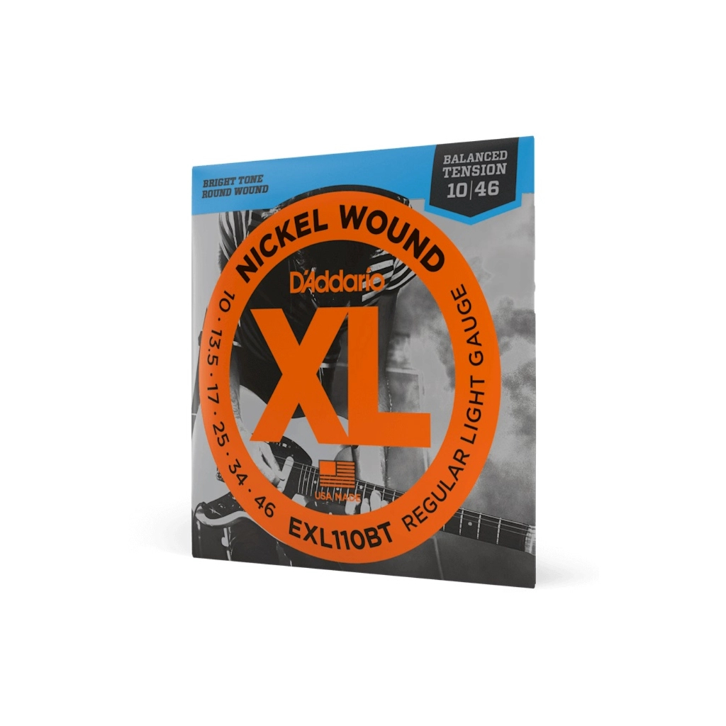 Струни для гітари D'Addario XL Nickel Wound Regular Light Balanced Tension (10-46) (EXL110BT) - зображення 2