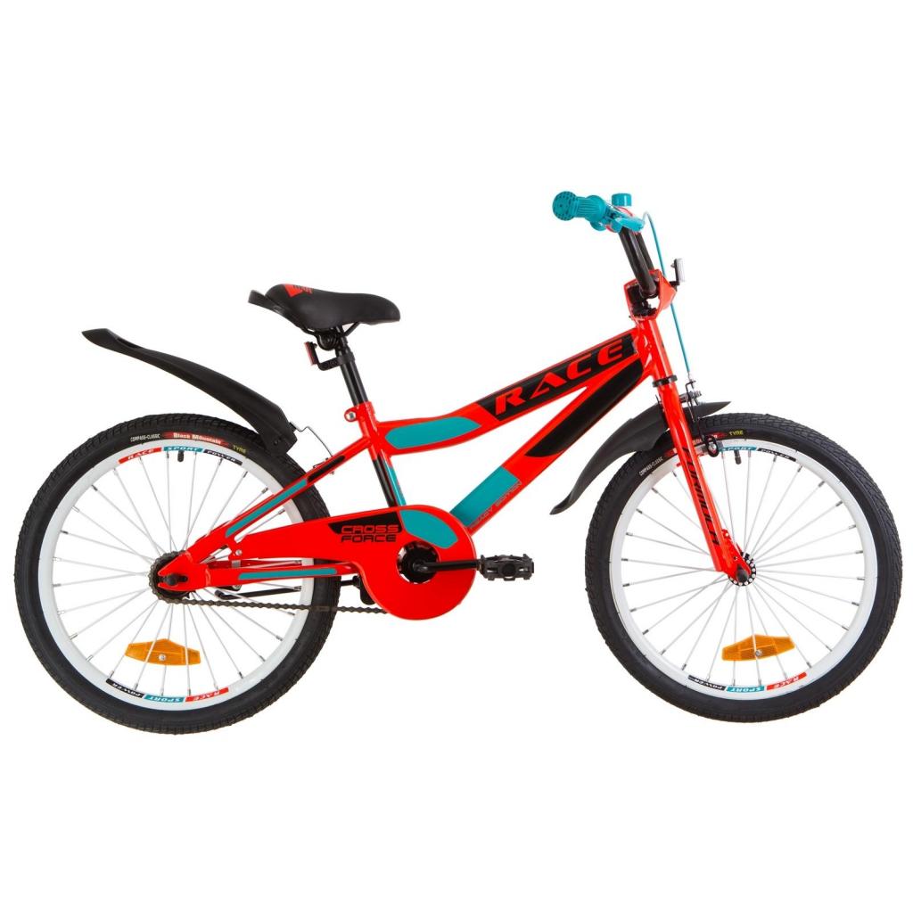 Велосипед Formula 20" RACE рама-10,5" 2019 червоно-бірюзовий (OPS-FRK-20-072) - зображення 1