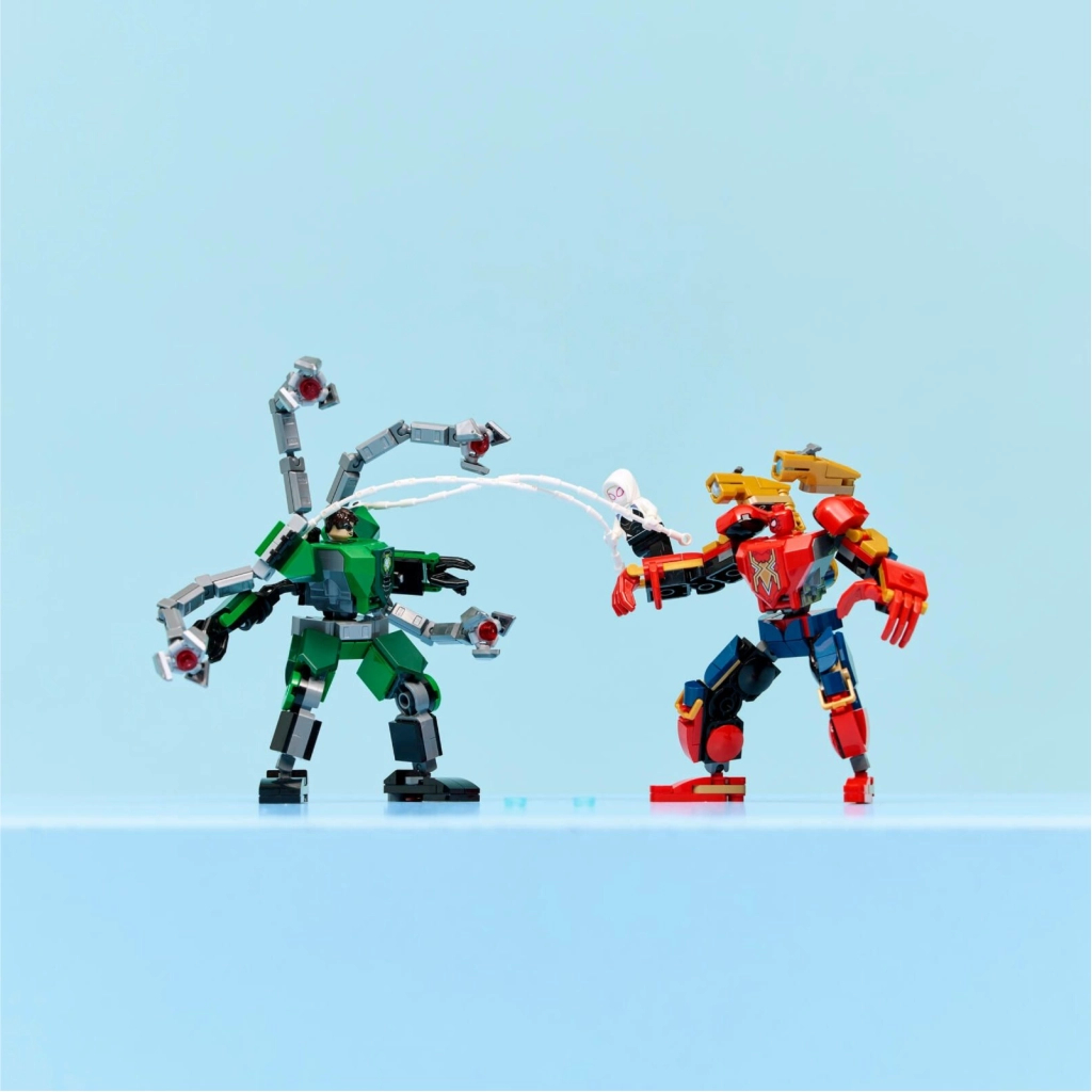 Конструктор LEGO Super Heroes Битва роботів: Людина-павук vs. Доктор Восьминог (76338) - зображення 10