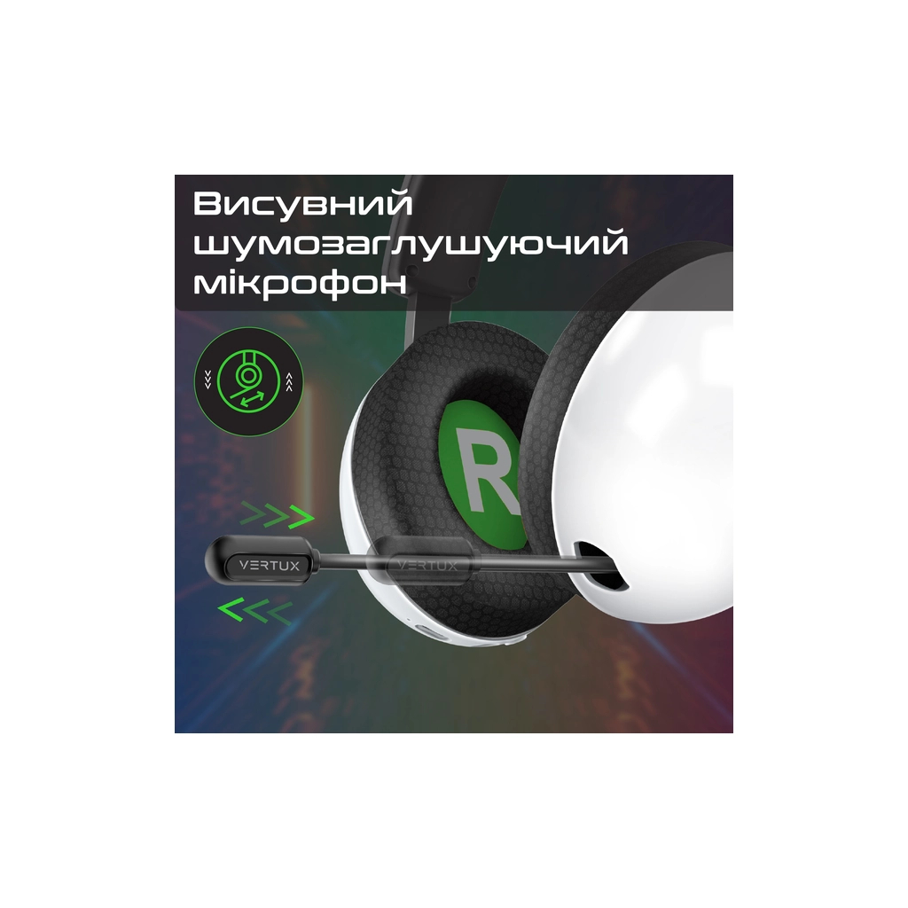 Навушники Vertux BB-8 White (bb-8) - зображення 4