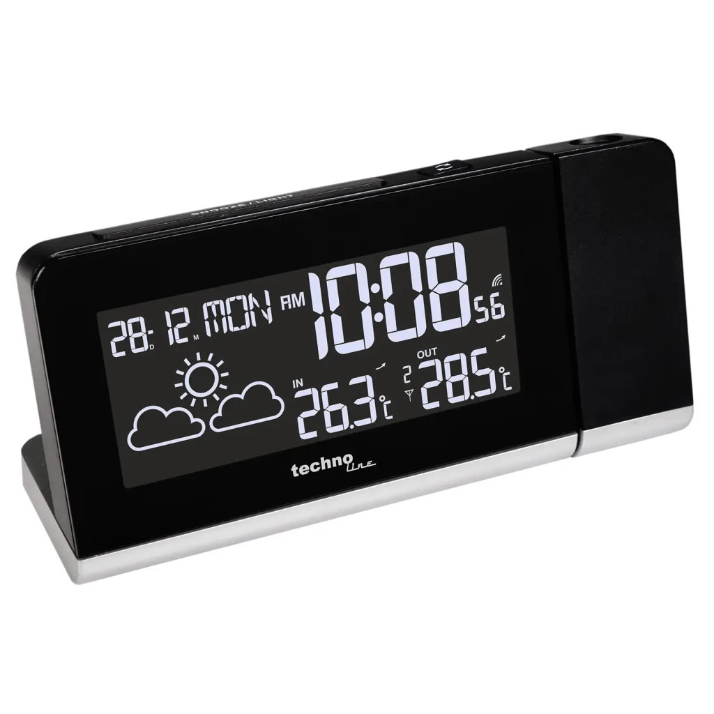 Настільний годинник Technoline WT539 проекційний Black (DAS301813) - зображення 2