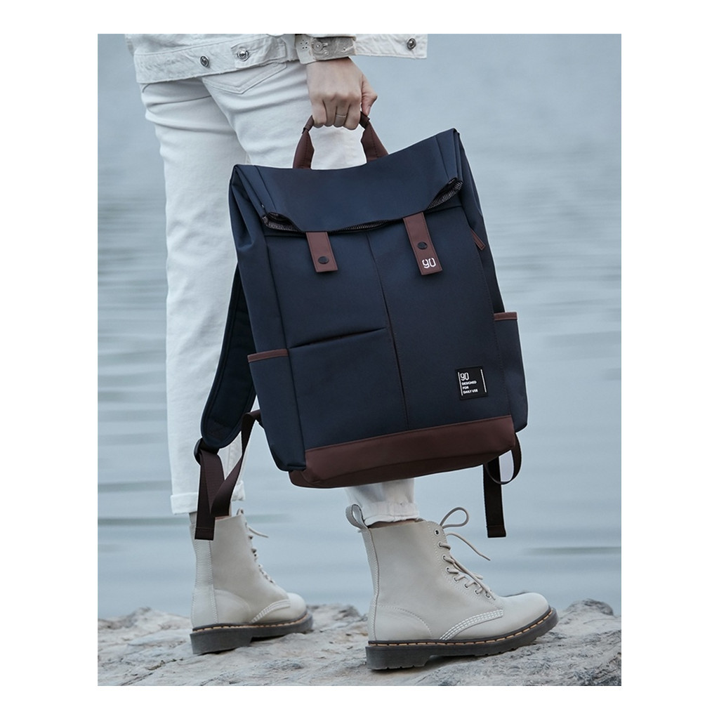 Рюкзак для ноутбука Xiaomi 14" RunMi 90 Points Vitality Backpack Navy (6972125143327) - зображення 3