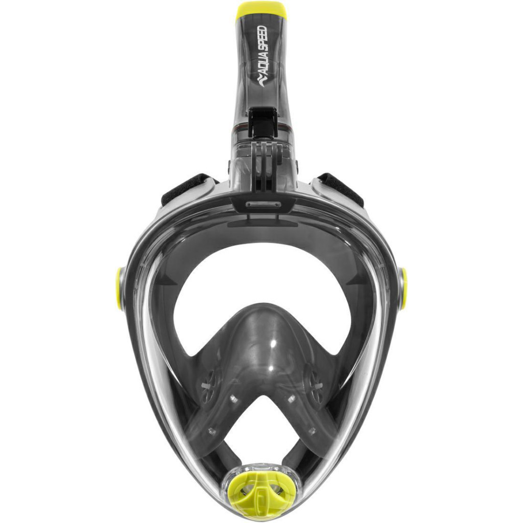 Маска для плавання Aqua Speed Spectra 2.0 9921 чорний, жовтий 247-30 L/XL (5908217699213) - зображення 2