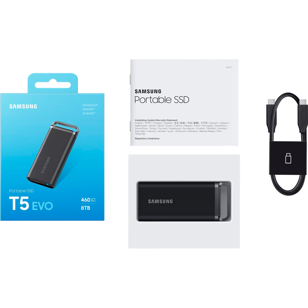 Накопичувач SSD USB 3.2 8TB T5 Shield Samsung (MU-PH8T0S/WW) - зображення 6