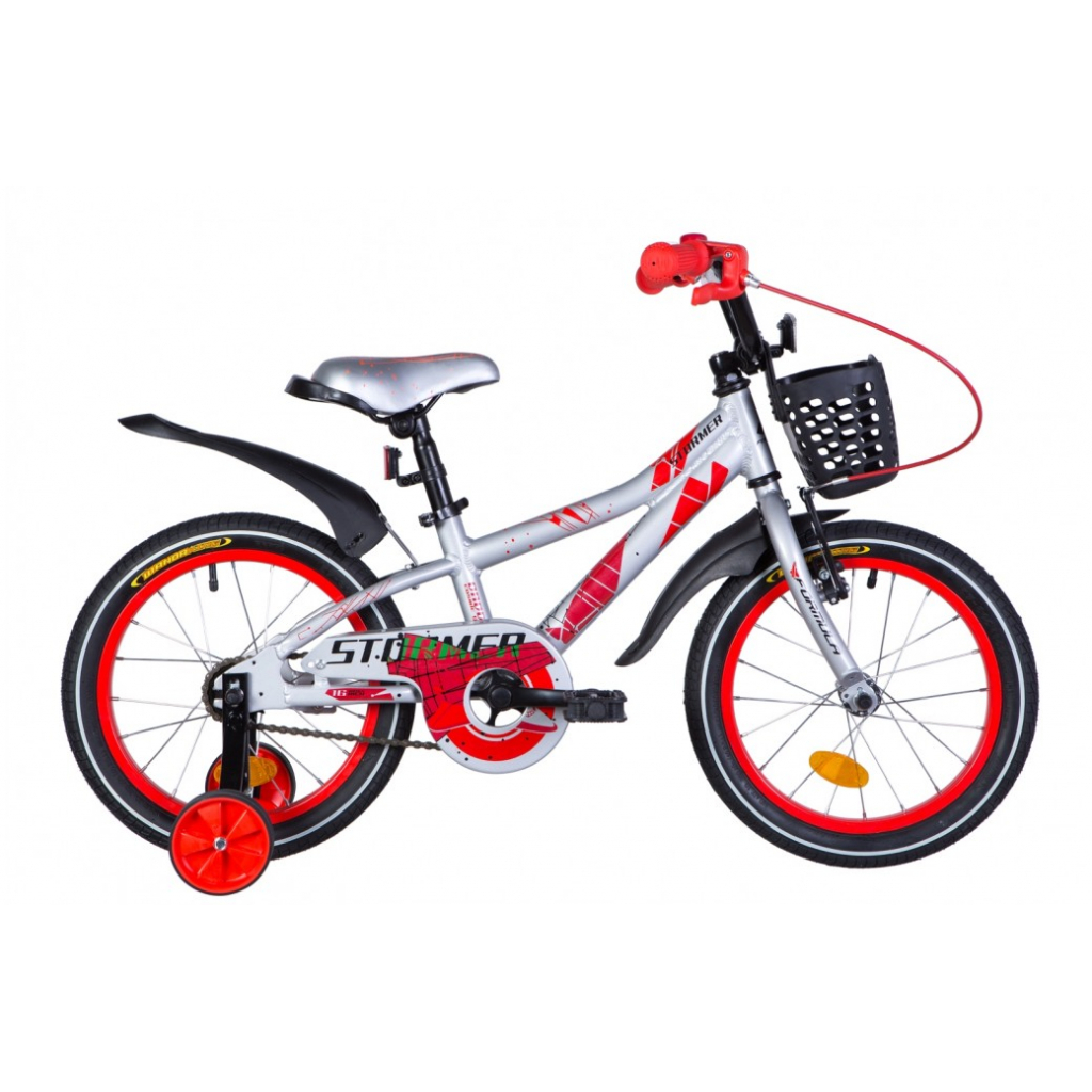 Велосипед Formula 20" STORMER рама-10" 2021 Silver/Red (OPS-FRK-20-157) - зображення 1