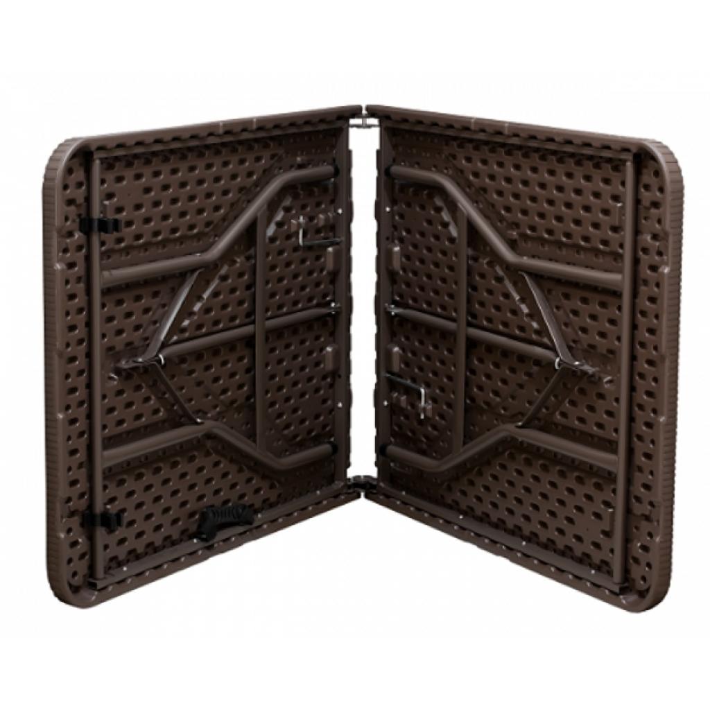 Туристичний стіл Time Eco ТЕ-1833, коричневий, 1,22 м (4820211100872) - зображення 2