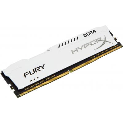 Модуль пам'яті для комп'ютера DDR4 64GB (4x16GB) 2666 MHz HyperX FURY White Kingston Fury (ex.HyperX) (HX426C16FWK4/64) - зображення 4