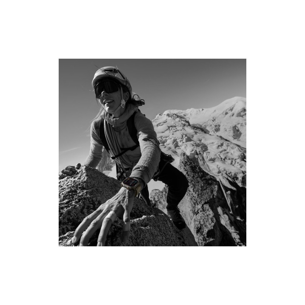 Смарт-годинник Apple Watch Ultra 2 GPS + Cellular, 49mm Titanium Case with Orange Ocean Band (MREH3UL/A) - зображення 5