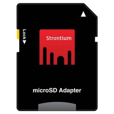 Карта пам'яті Strontium Flash 8GB Class 10 UHS-I Nitro Lite 200x + SD adapter (SRL8GTFU1) - зображення 2