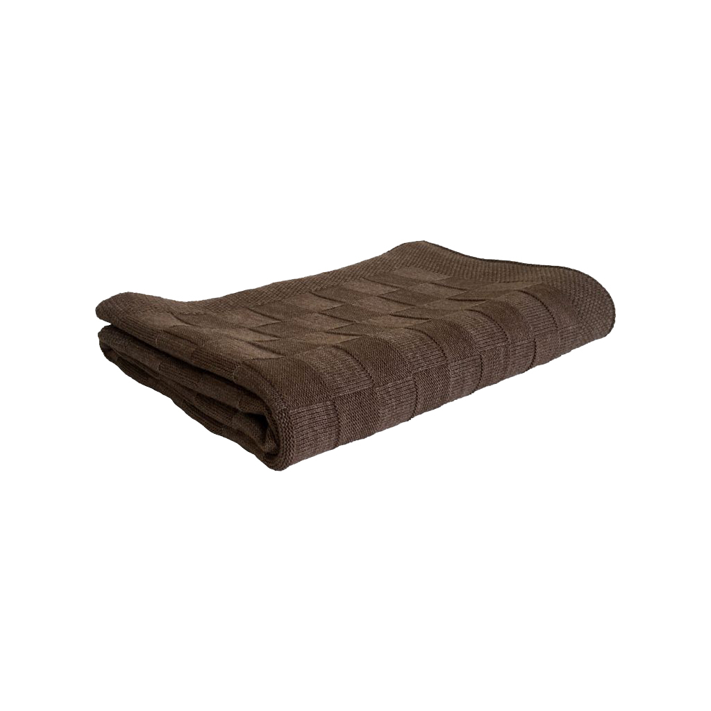Плед Прованс Comfort Коричневий 90 х 130 см (15393) - зображення 1