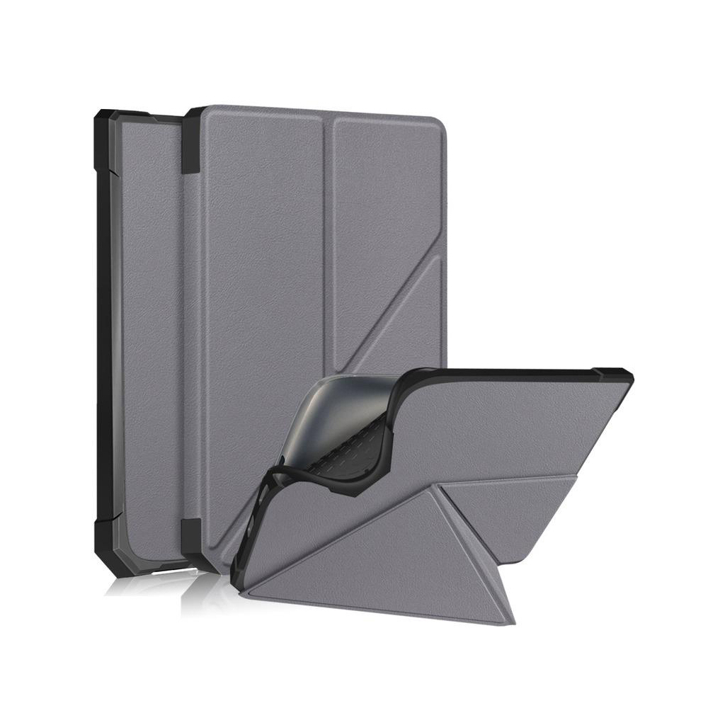 Чохол до електронної книги BeCover Ultra Slim Origami PocketBook 740 Inkpad 3 / Color / Pro Gray (707455) - зображення 1