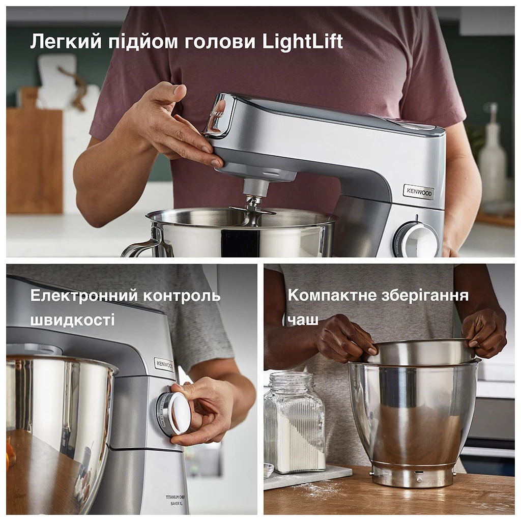 Кухонний комбайн Kenwood KVL 85.124 SI - зображення 2