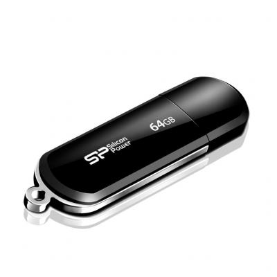 USB флеш накопичувач Silicon Power 64GB Luxmini 322 USB 2.0 (SP064GBUF2322V1K) - зображення 1