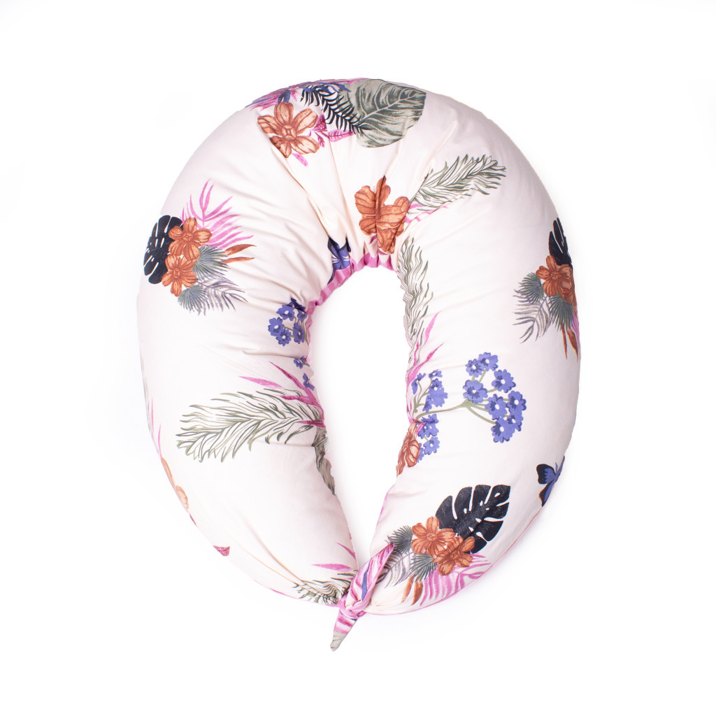 Подушка MirSon для вагітних та годування №8315 Print Line 20-0001 Bella Бязь 30х170х20 см (2200006200406) - зображення 2