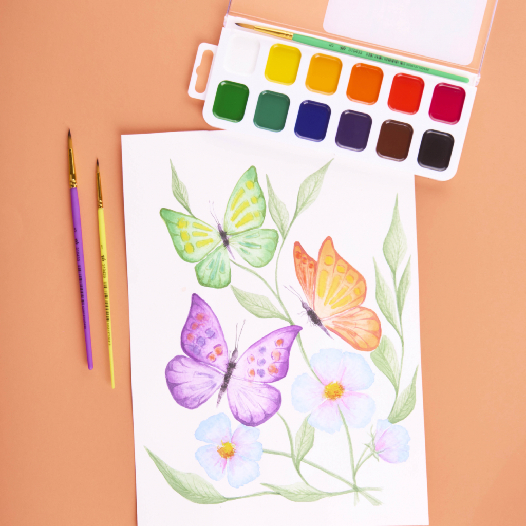 Акварельні фарби Yes Orange Line 12 кольорів б/п (110299) - изображение 8