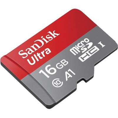 Карта пам'яті SanDisk 16GB microSDHC class 10 UHS-I A1 Ultra (SDSQUAR-016G-GN6IA) - зображення 3