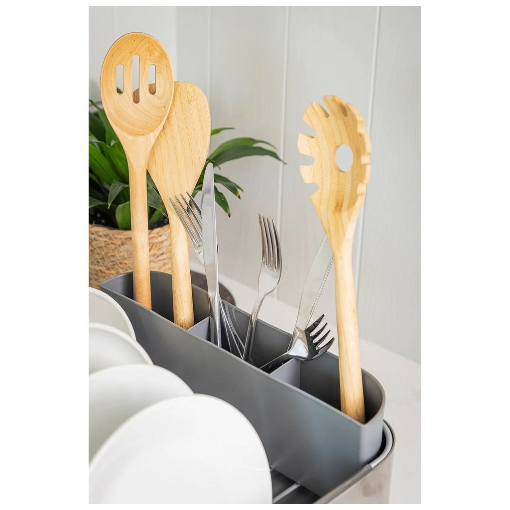 Сушарка для посуду KitchenAid Sinkware 41 x 33 x 17 см сірий (KEG895BXCGA) - зображення 8