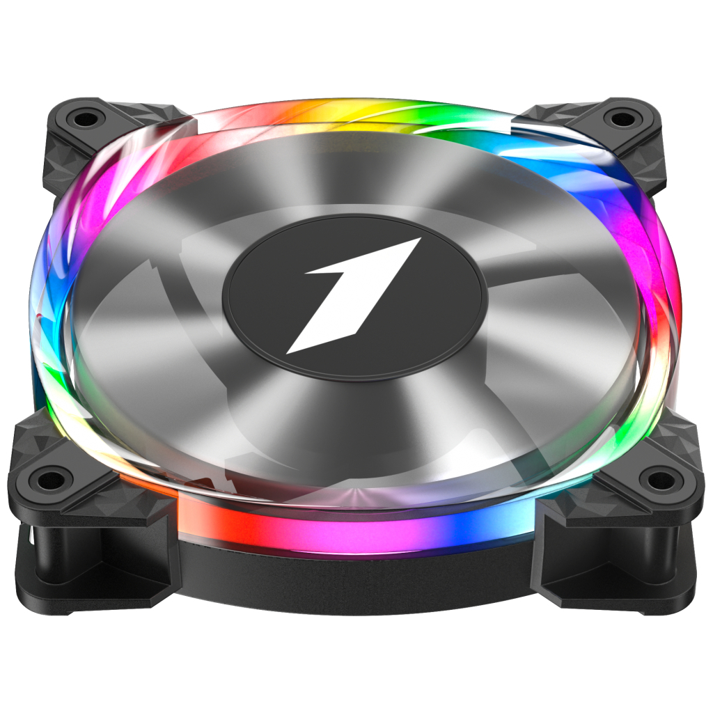 Кулер до корпусу 1stPlayer FS7 Black (FS7-BK-1IN1) - зображення 3