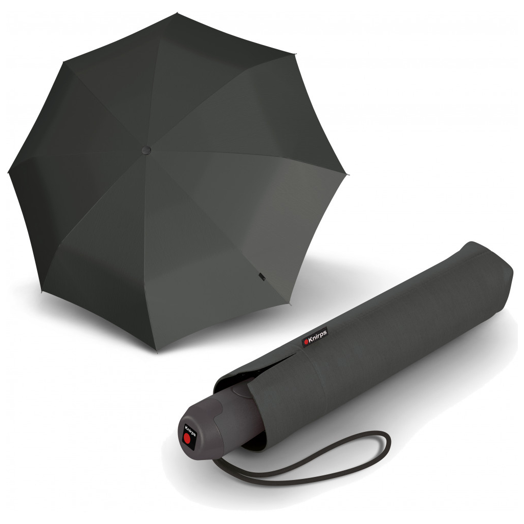 Парасоля Knirps E.200 Medium Duomatic Dark Grey (Kn95 1200 0800) - зображення 1